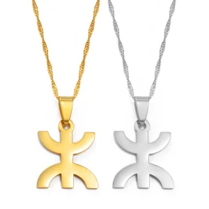 Africa Berbers Symbol Pendant Necklaces African Berber Kabyle Style Amazigh Jewelry #263921