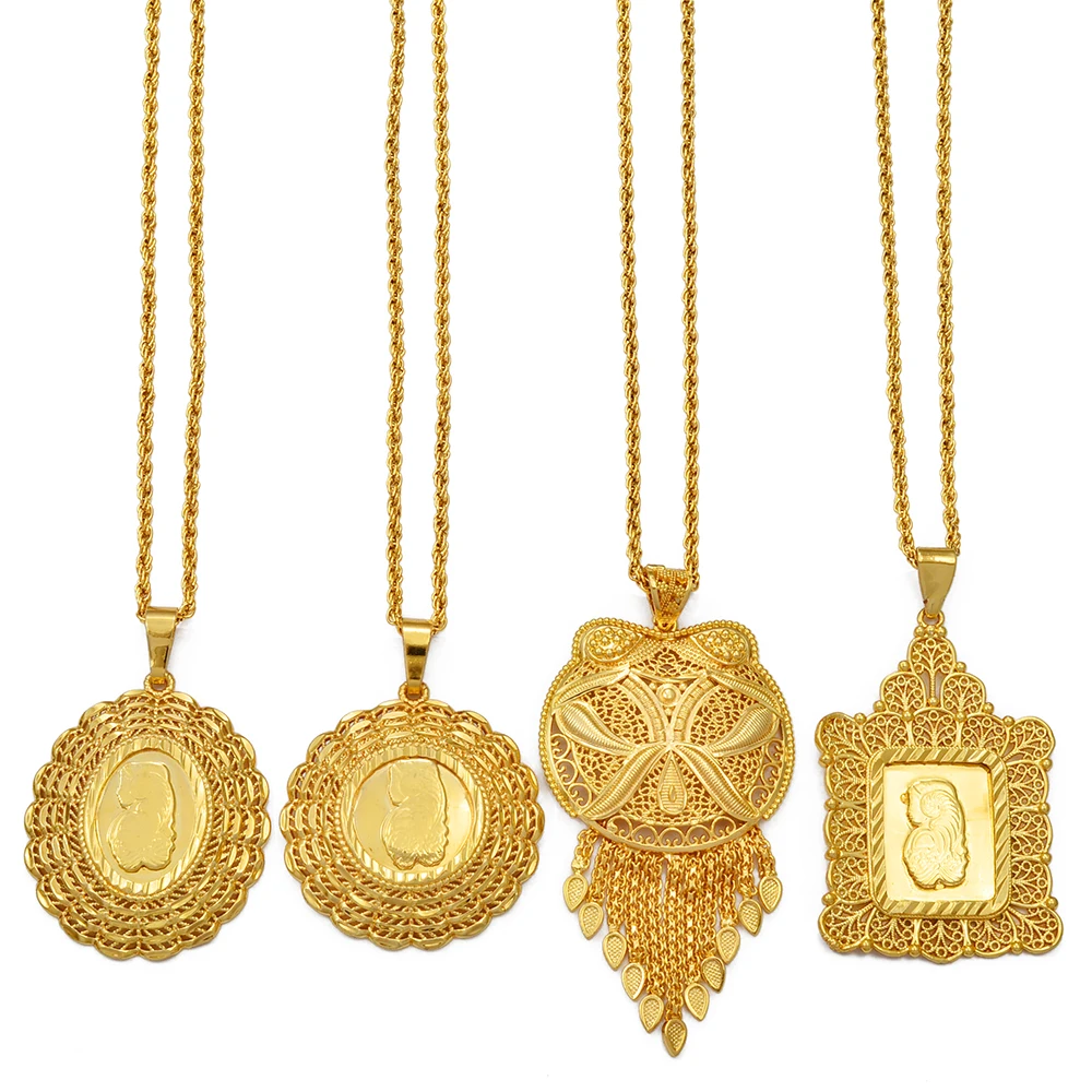Iraq Goddess Pendant Necklaces Women Men Palestine Jewelry #122701 - Image 2