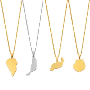 Spain Canary Islands Tenerife/Gran Canaria/Fuerteventura/La palma/Lanzarote Pendant Necklaces Women Girl Jewelry #120121